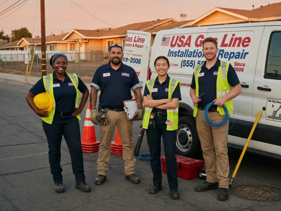 Gas Line Installation company in Gerlaw, IL